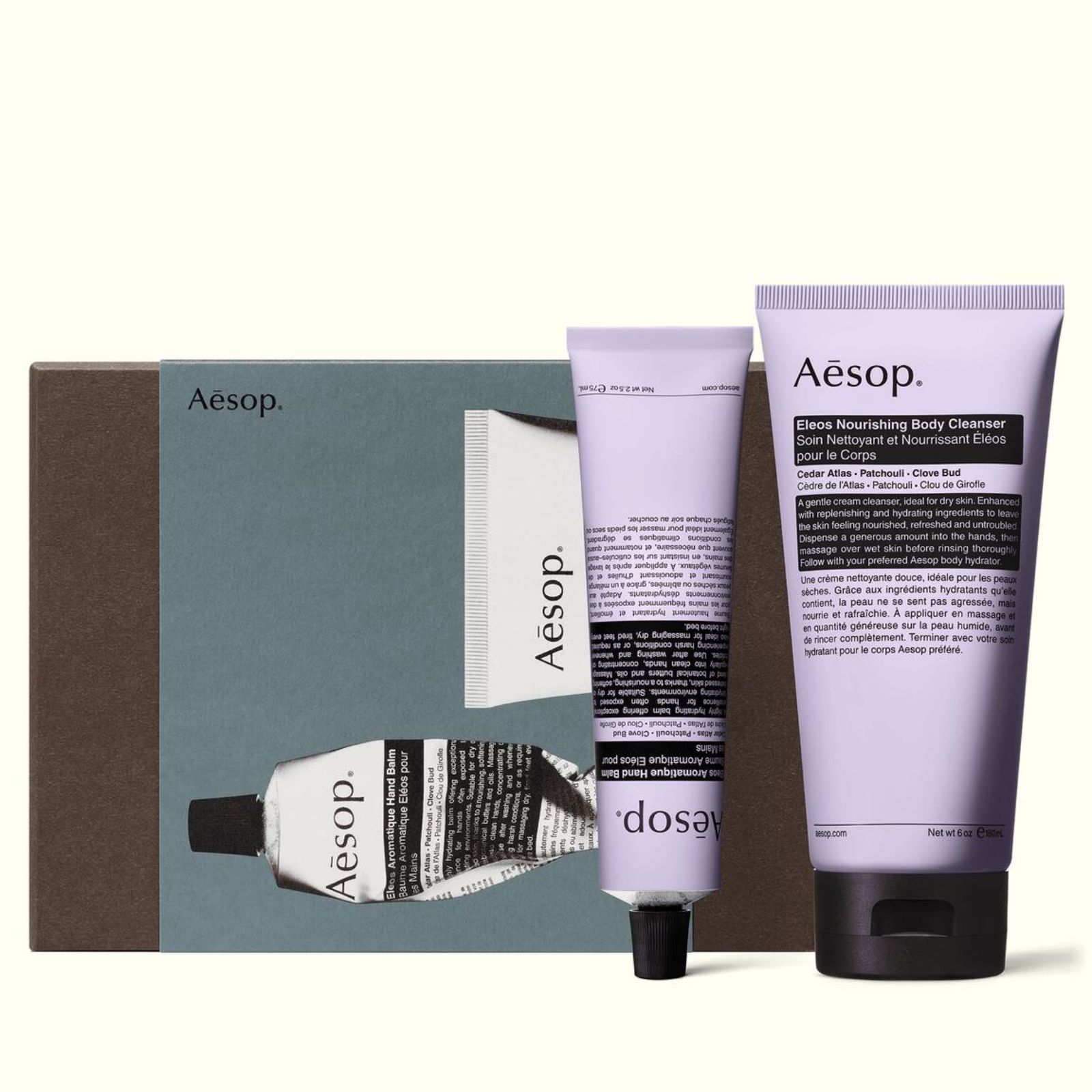 Aesop Shower Room Serenades Eleos Duo Gift Kit