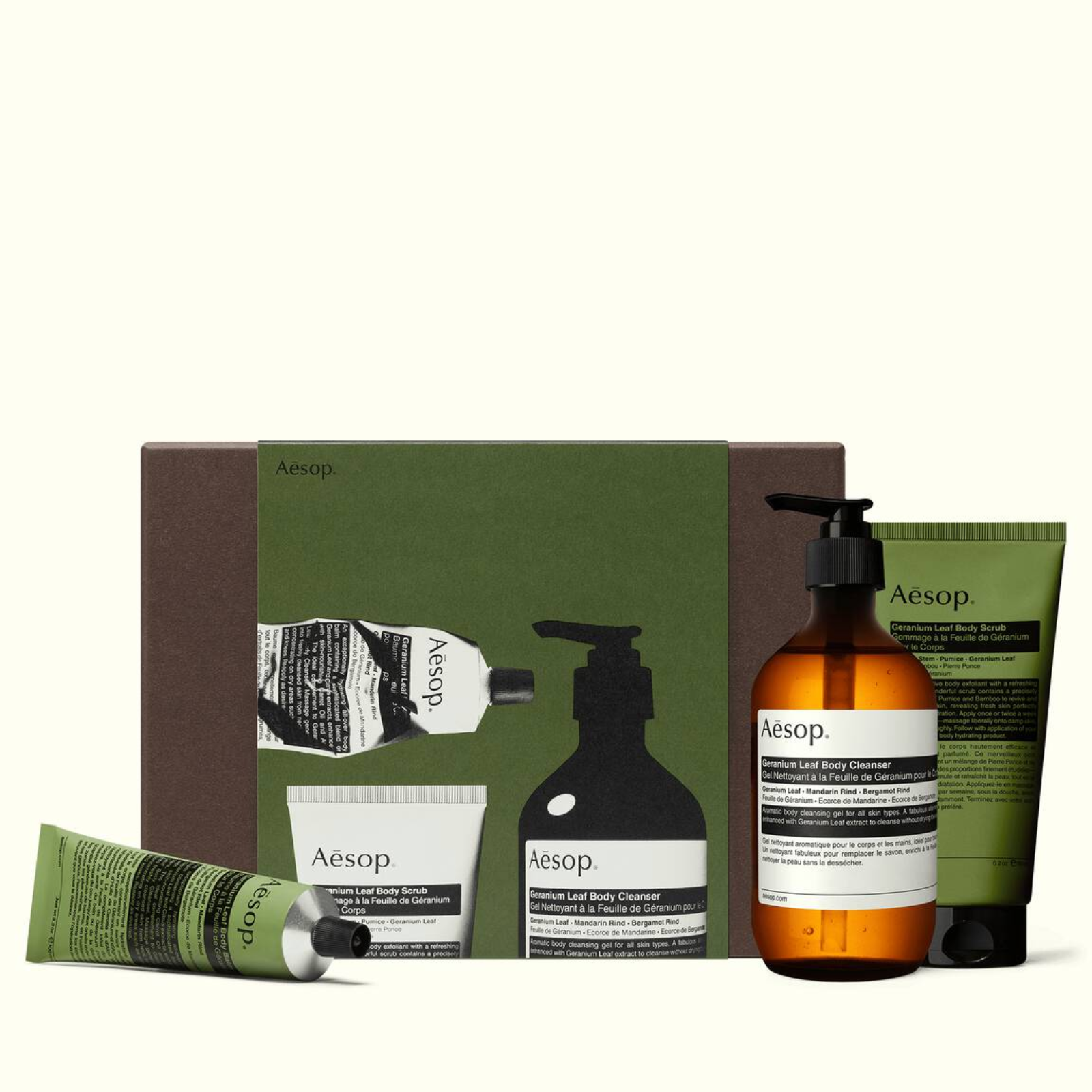 Aesop Party in the Greenhouse Geranium Leaf Trio Gift Kit