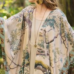 Market of Stars Mid Length Earth & Sky Goddess Kimono