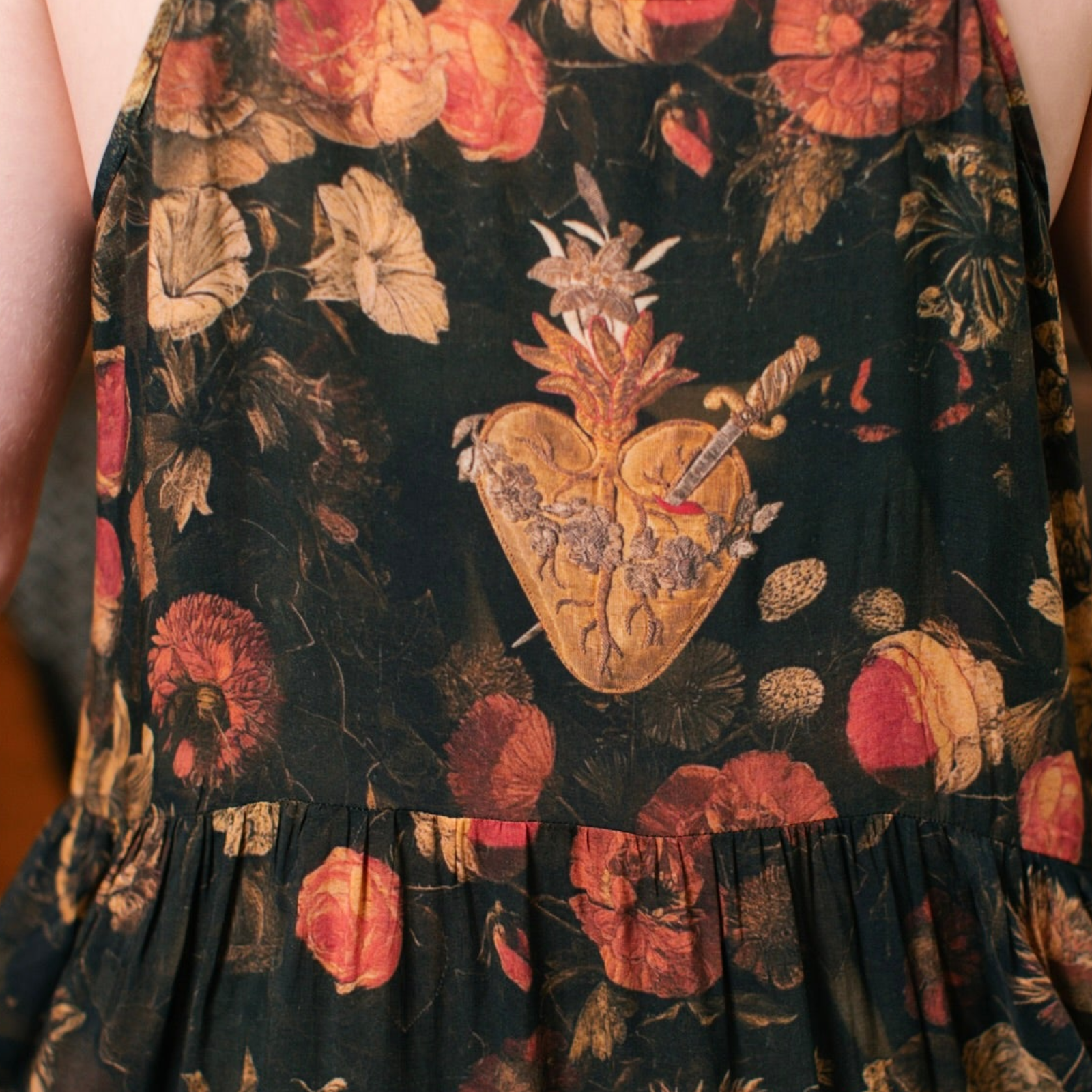 Market of Stars Heart of Gold Bohéme Long Maxi Slip Dress