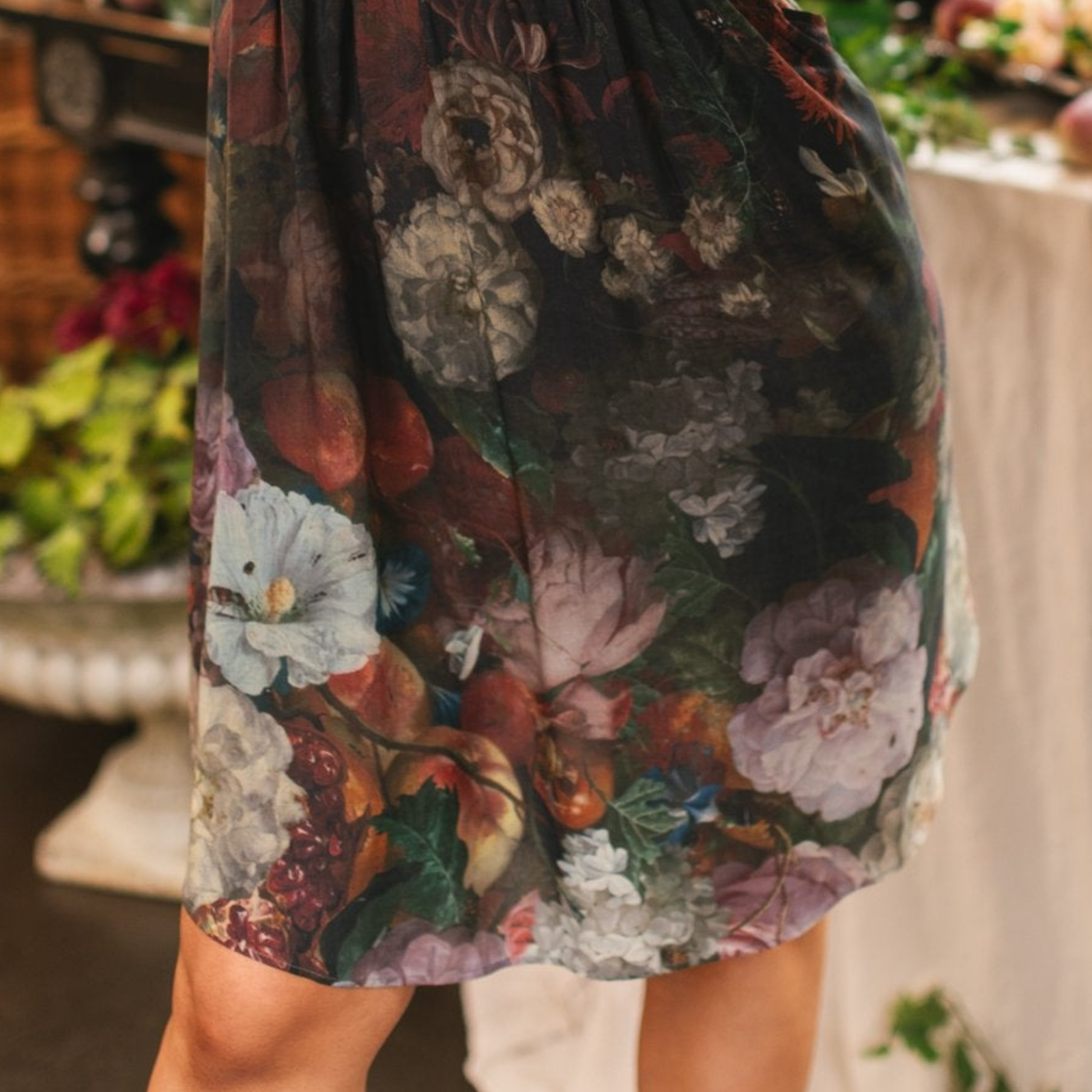 Market of Stars Flight of Fancy Hummingbird Artist Tunic Dress