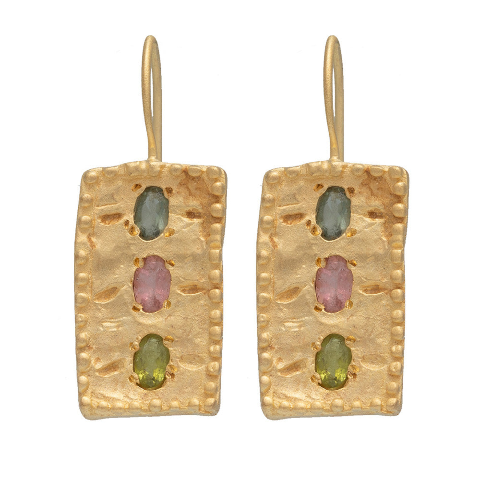 Rubyteva Amira Multi Tourmaline Earrings