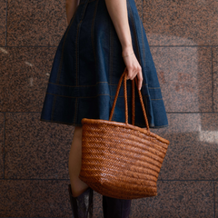 Juju & Co Dune Leather Basket