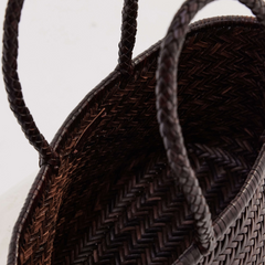 Juju & Co Dune Leather Basket