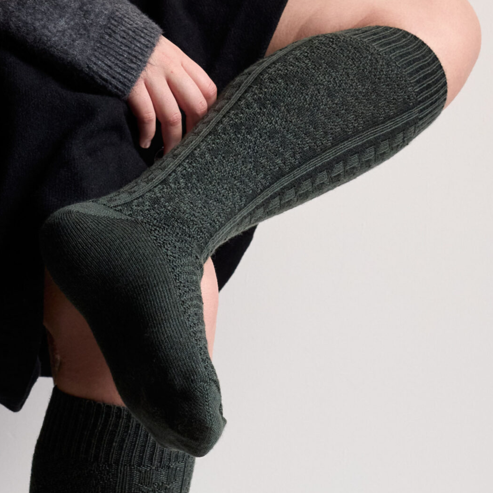 Tightology Vintage Long Merino Wool Socks
