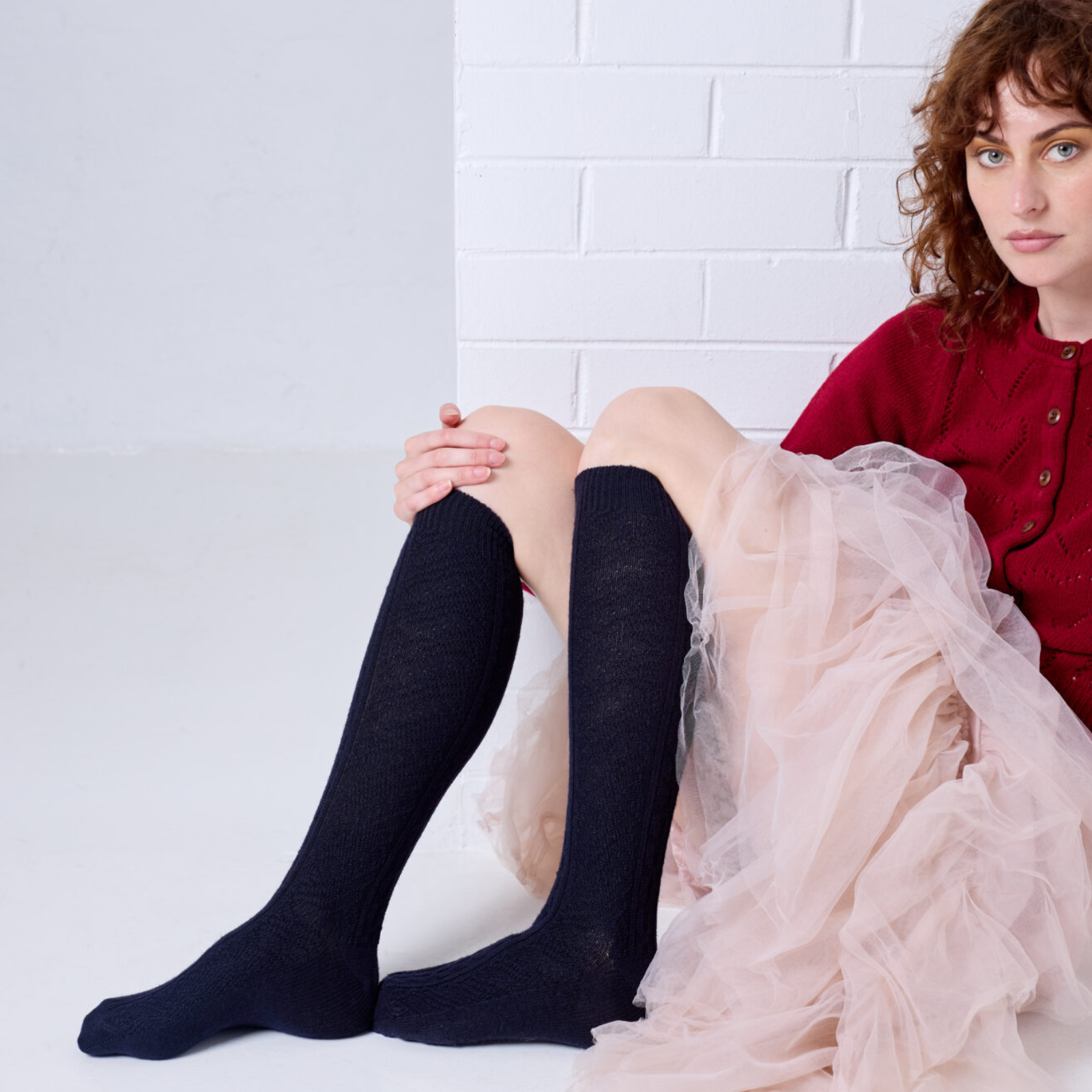 Tightology Vintage Long Merino Wool Socks
