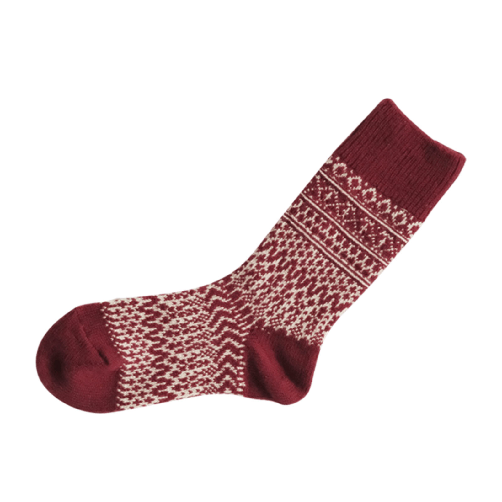 Nishiguchi Kutsushita Oslo Jacquard Wool Socks