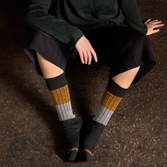 Tightology Chunky Ribbed Merino Wool Socks