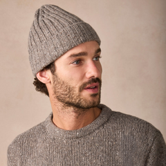 Merino Wool Luxe Ribbed Hat
