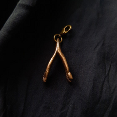 Emma Cunningham Wishbone Charm Necklace