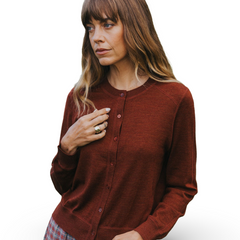 Montaigne Women’s 100% Australian Merino Wool Cardigan