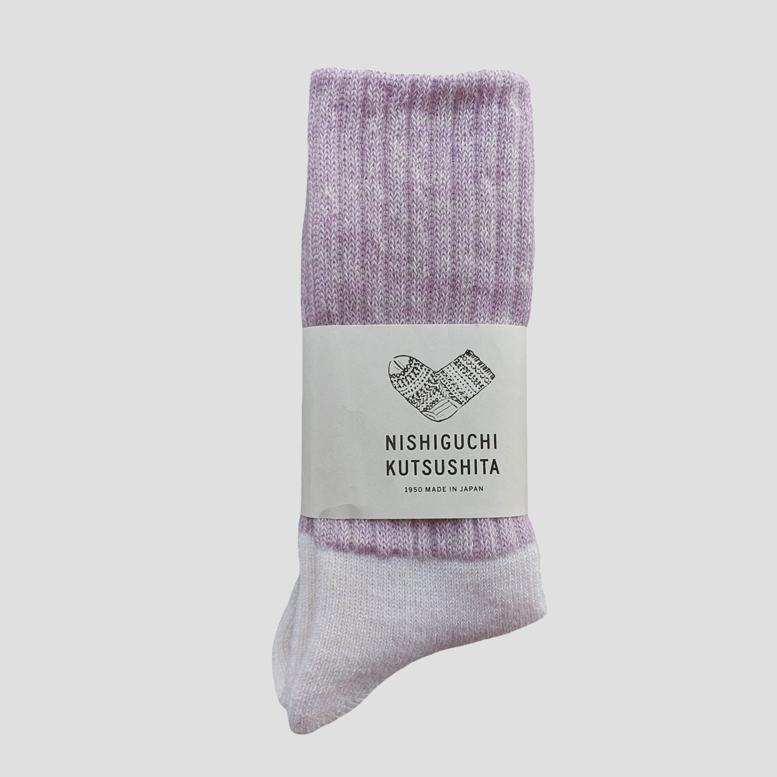 Nishiguchi Kutsushita Oslo Mohair Wool Pile Sock