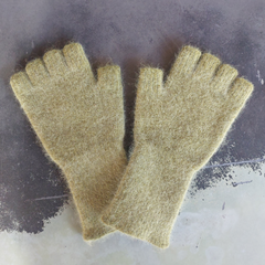Penelope Durston Angora Lambs Wool Fingerless Gloves