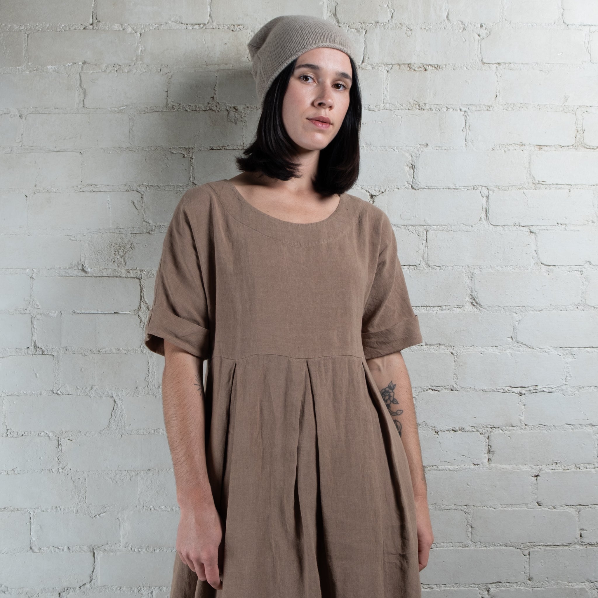 Cashmerism 100% Cashmere Rolled Edge Beanie