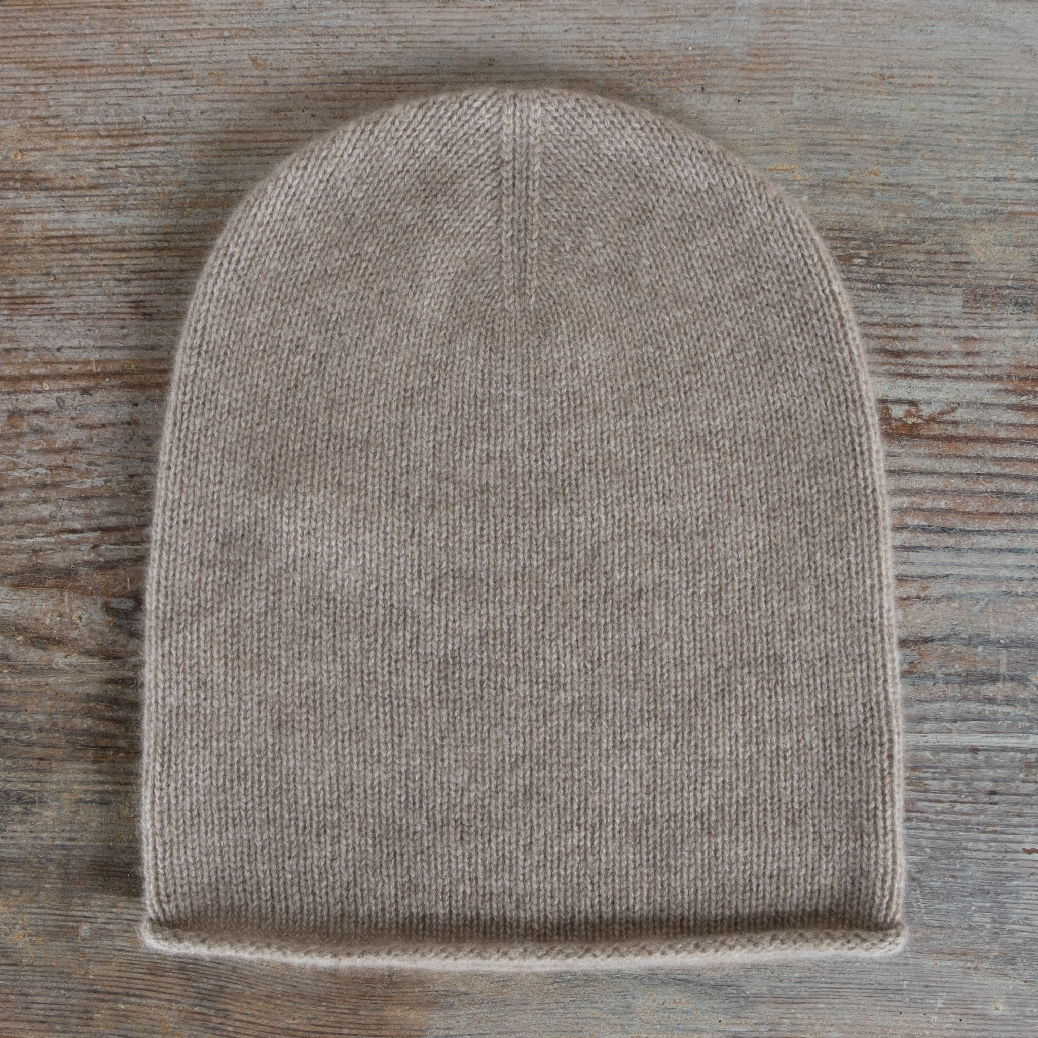 Cashmerism 100% Cashmere Rolled Edge Beanie