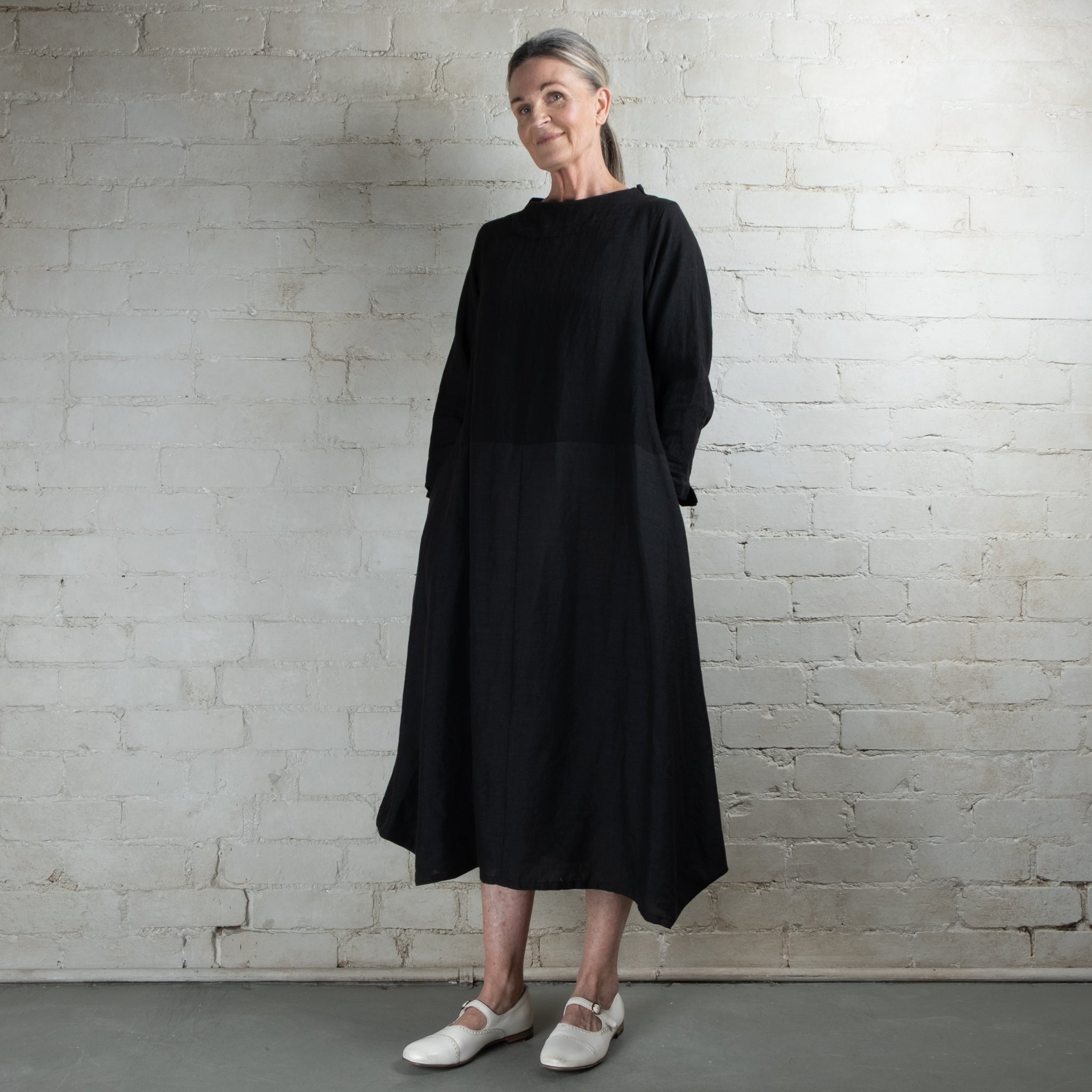 Hallelujah #8 Een Herderin Two Tone Linen Dress