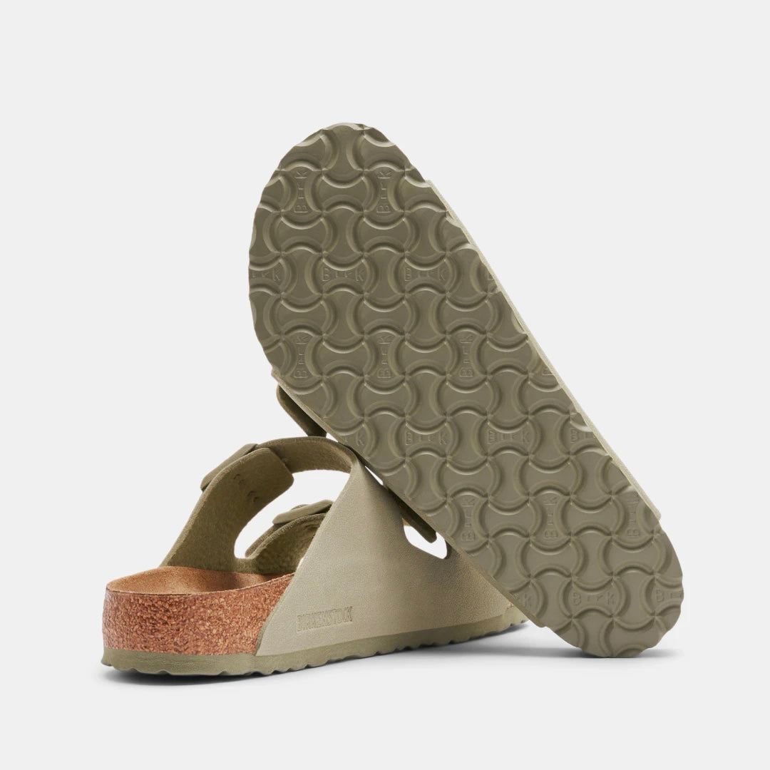 Birkenstock Arizona Faded Khaki Birko-Flor Regular