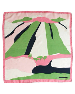 Les Belles Vagabondes Boxed Printed Silk Scarf