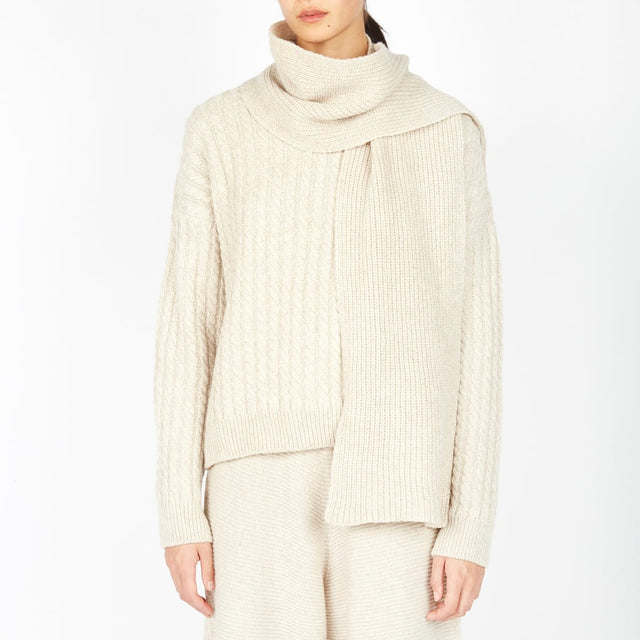 Sparrow Bone Merino Wool Scarf