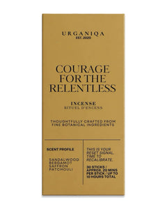 Urganiqa Courage For The Restless Incense