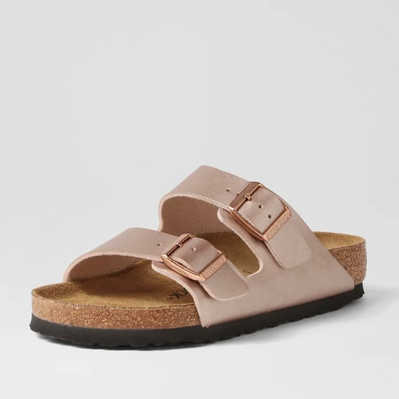 Birkenstock Arizona Metalic Copper Birko-Flor Regular