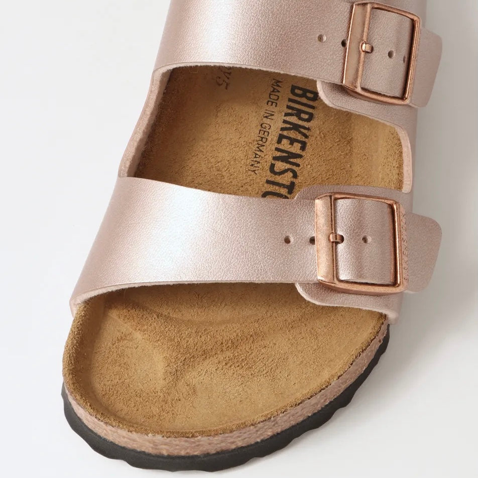 Birkenstock Arizona Metalic Copper Birko-Flor Regular