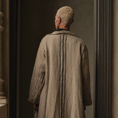 Meg By Design Olivier Raw Linen Coat