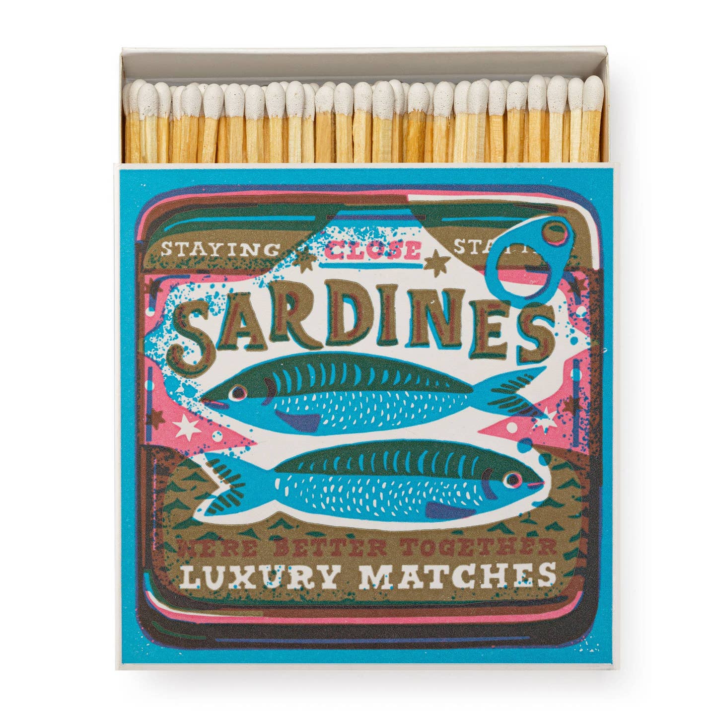Archivist Luxury Square Boxed Matches