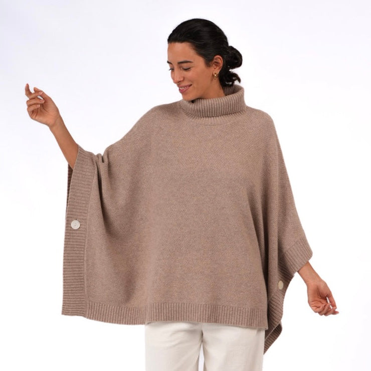Montaigne Agnès 100% New Zealand Wool Poncho