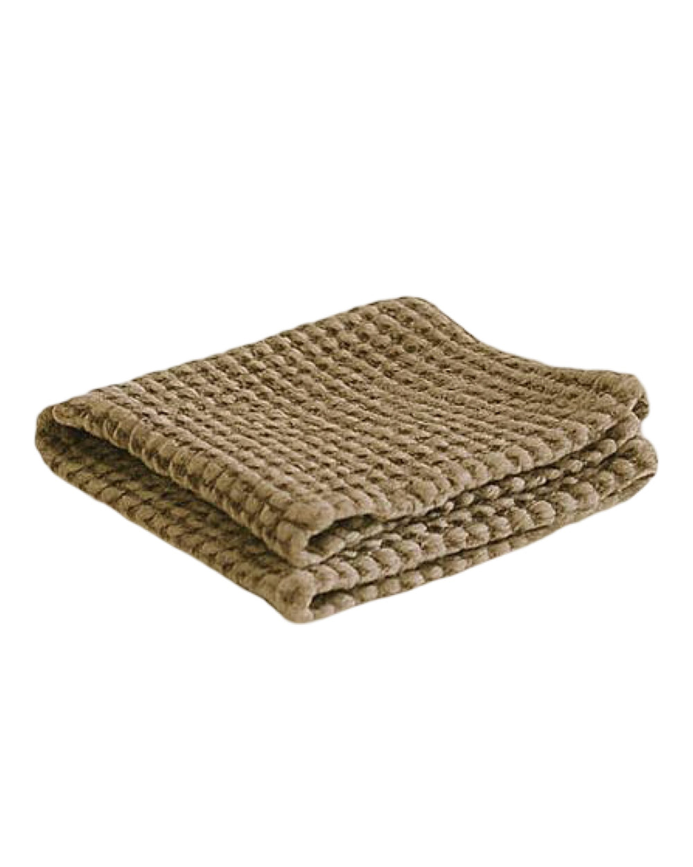 Organic Cotton Rustic Waffle Face Cloth