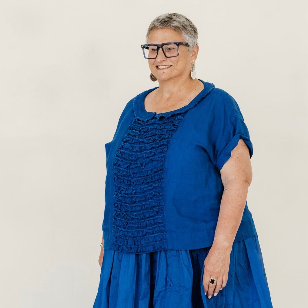 Meg By Design Jua Linen Top