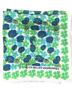 Les Belles Vagabondes Printed Silk Scarf