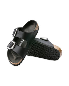 Birkenstock Arizona Big Buckle Oiled Black Leather Regular