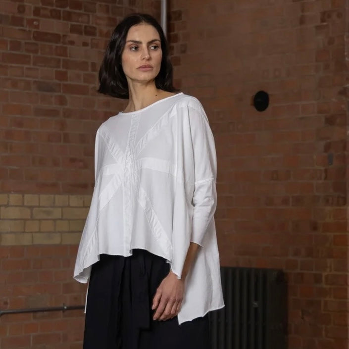 Meg By Design Cotton Long Sleeved Union Tee