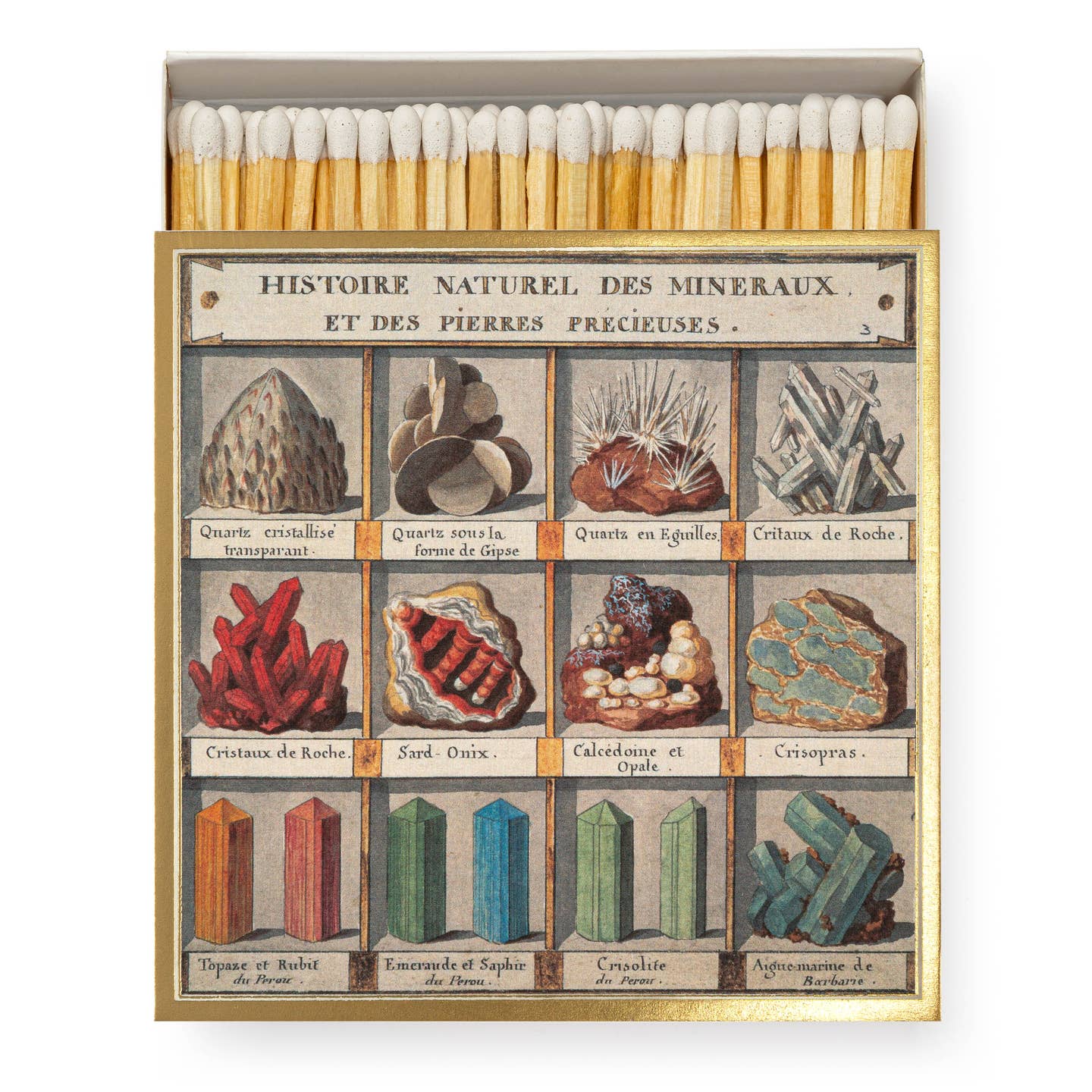 Archivist Luxury Square Boxed Matches
