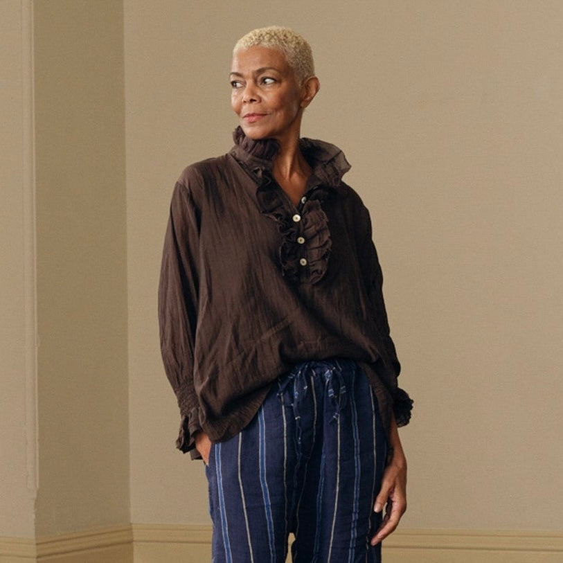 Meg By Design Odile Silk Cotton Blouse