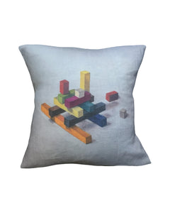 Anita Mertzlin Cuisinaire Linen Cushion