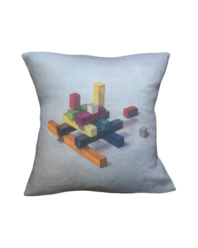 Anita Mertzlin Cuisinaire Linen Cushion