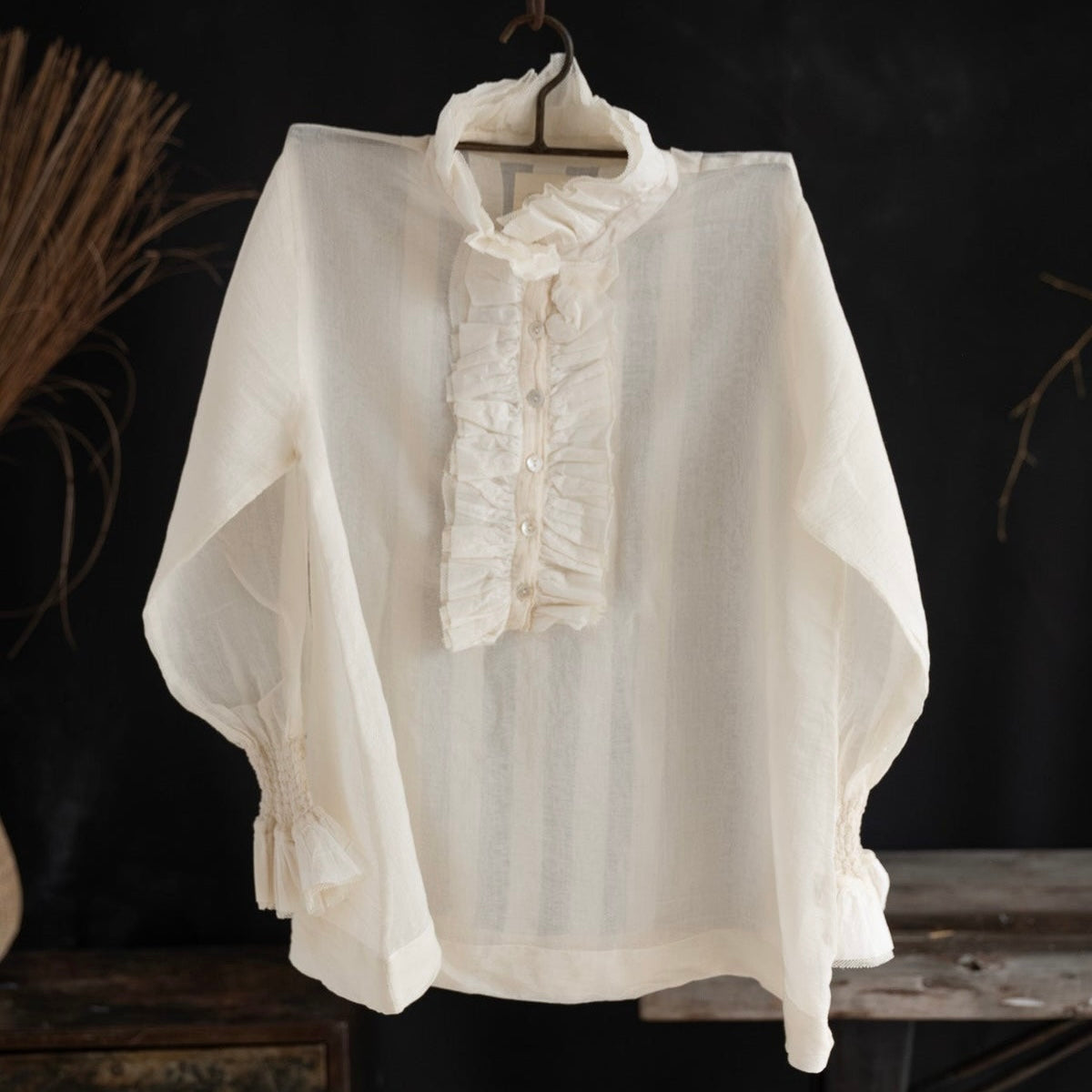 Meg By Design Odile Silk Cotton Blouse