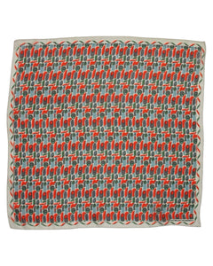Les Belles Vagabondes Boxed Printed Silk Scarf