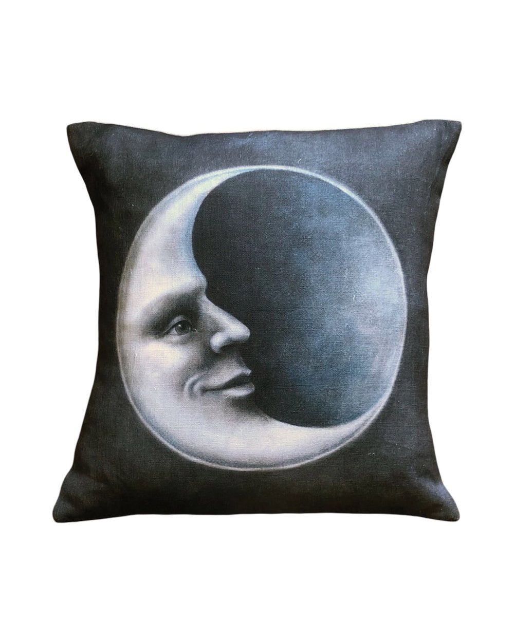 Anita Mertzlin Man In The Moon Linen Cushion