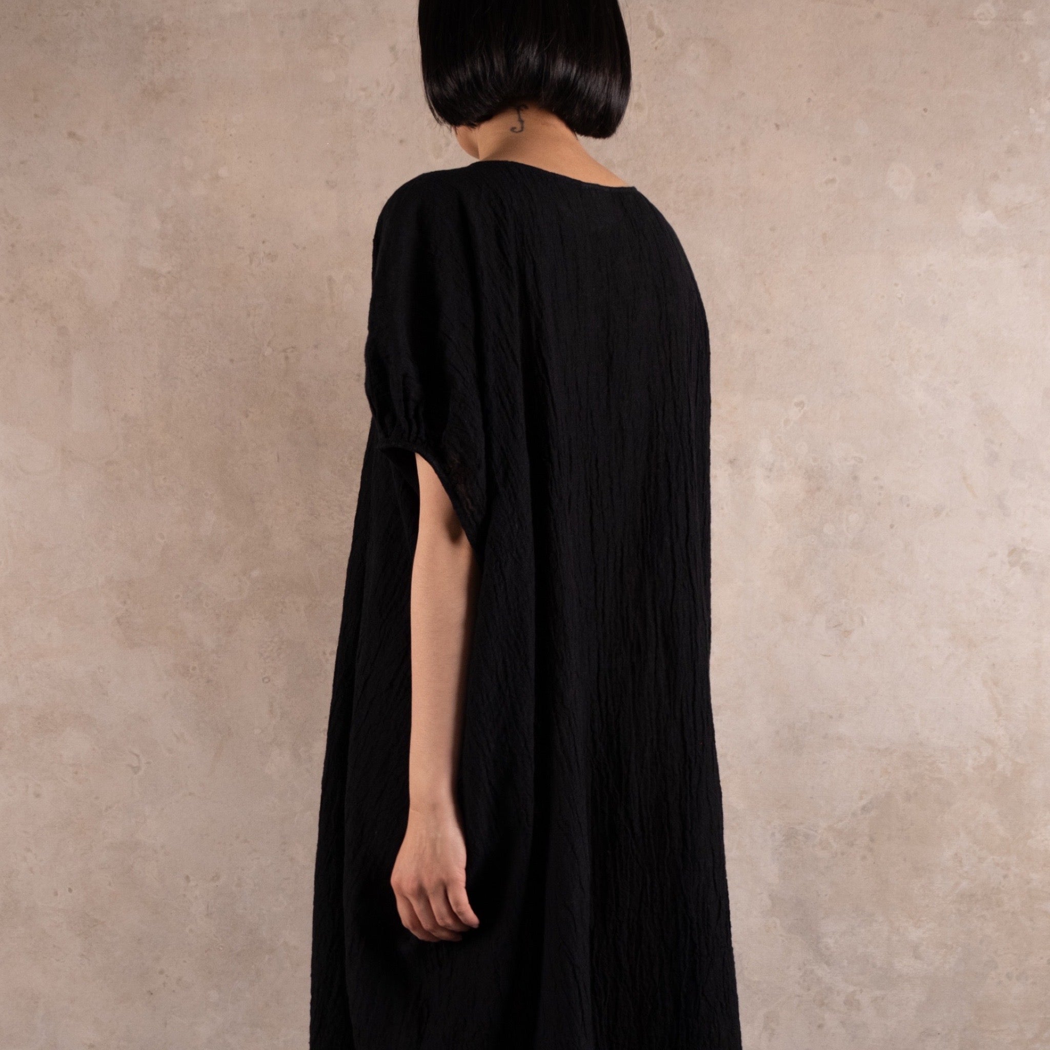 Manteau Noir Eleanor Linen Dress