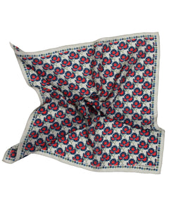 Les Belles Vagabondes Printed Silk Scarf