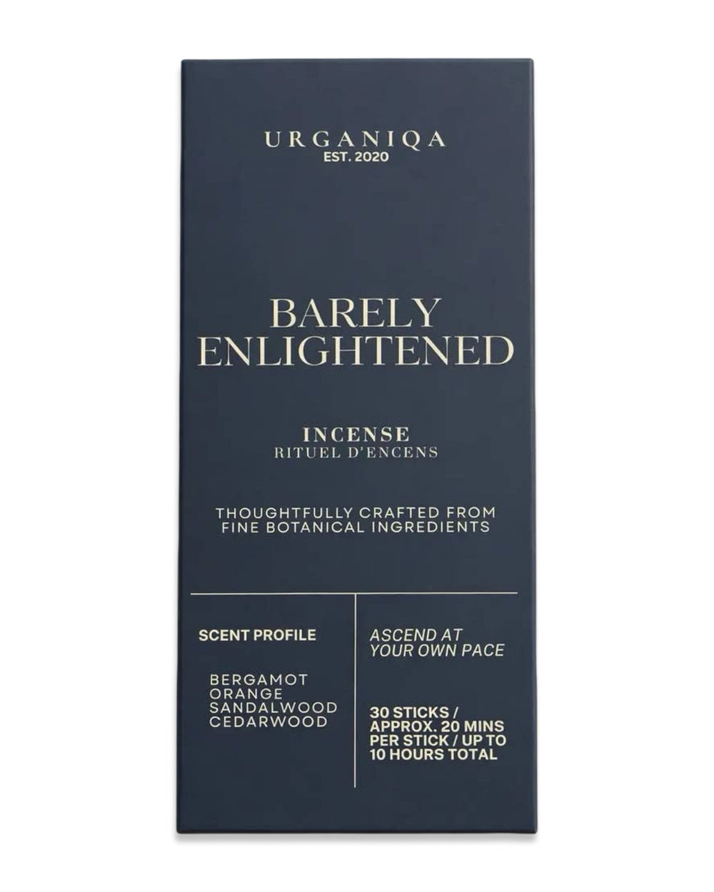 Urganiqa Barely Enlightened Incense