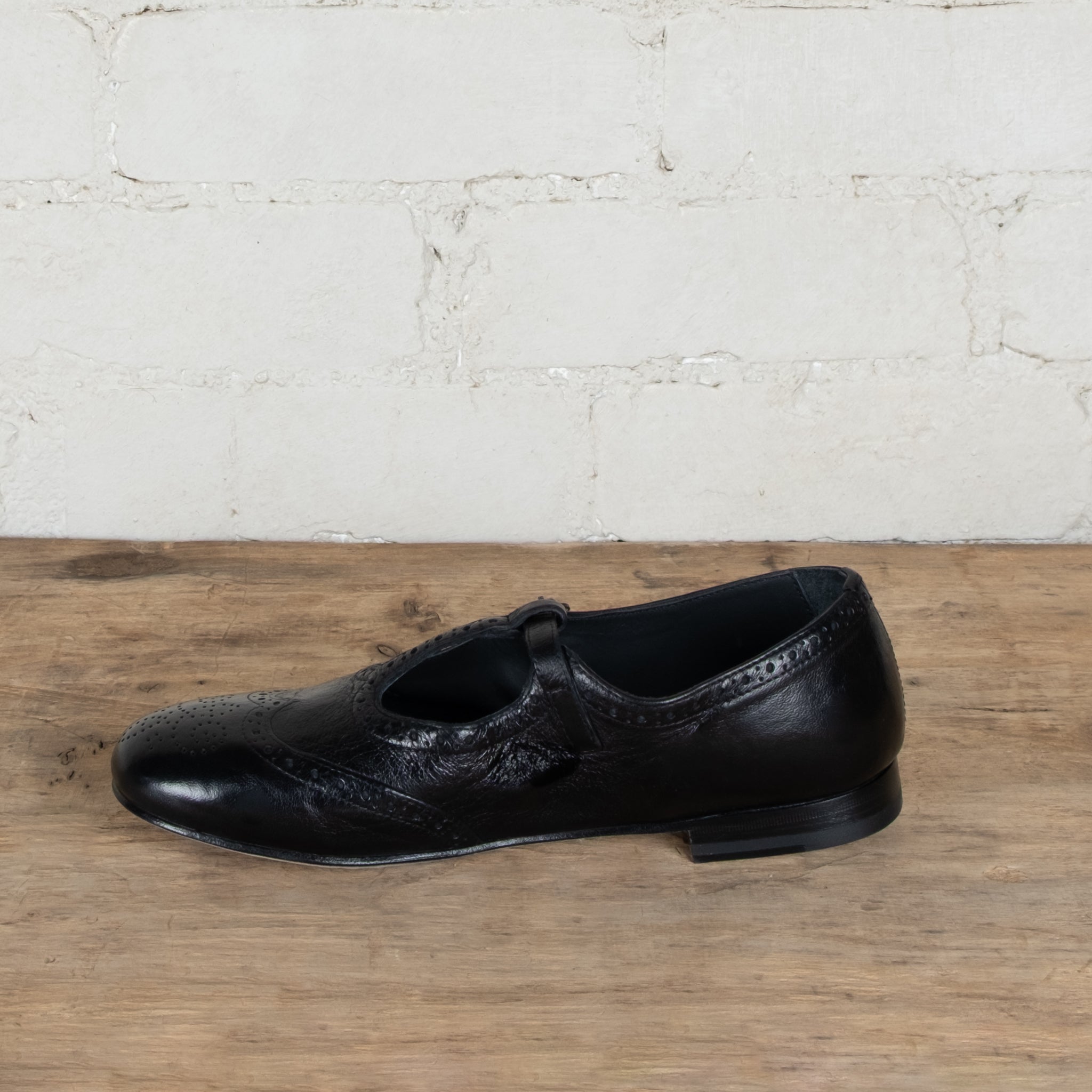 Victoria Varrasso Nero Alice T-Bar Dolls Shoes