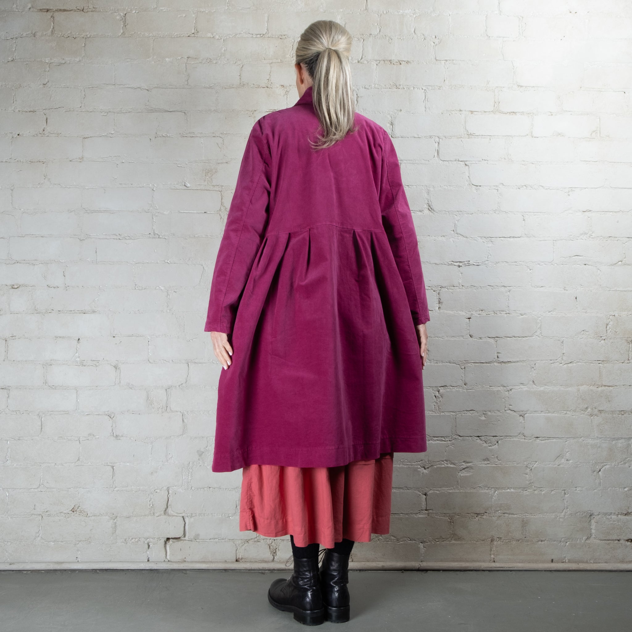 Frederic Pissarro Cotton Velvet Coat