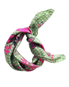 Les Belles Vagabondes Printed Silk Scarf