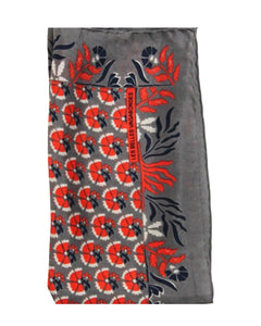 Les Belles Vagabondes Printed Silk Scarf