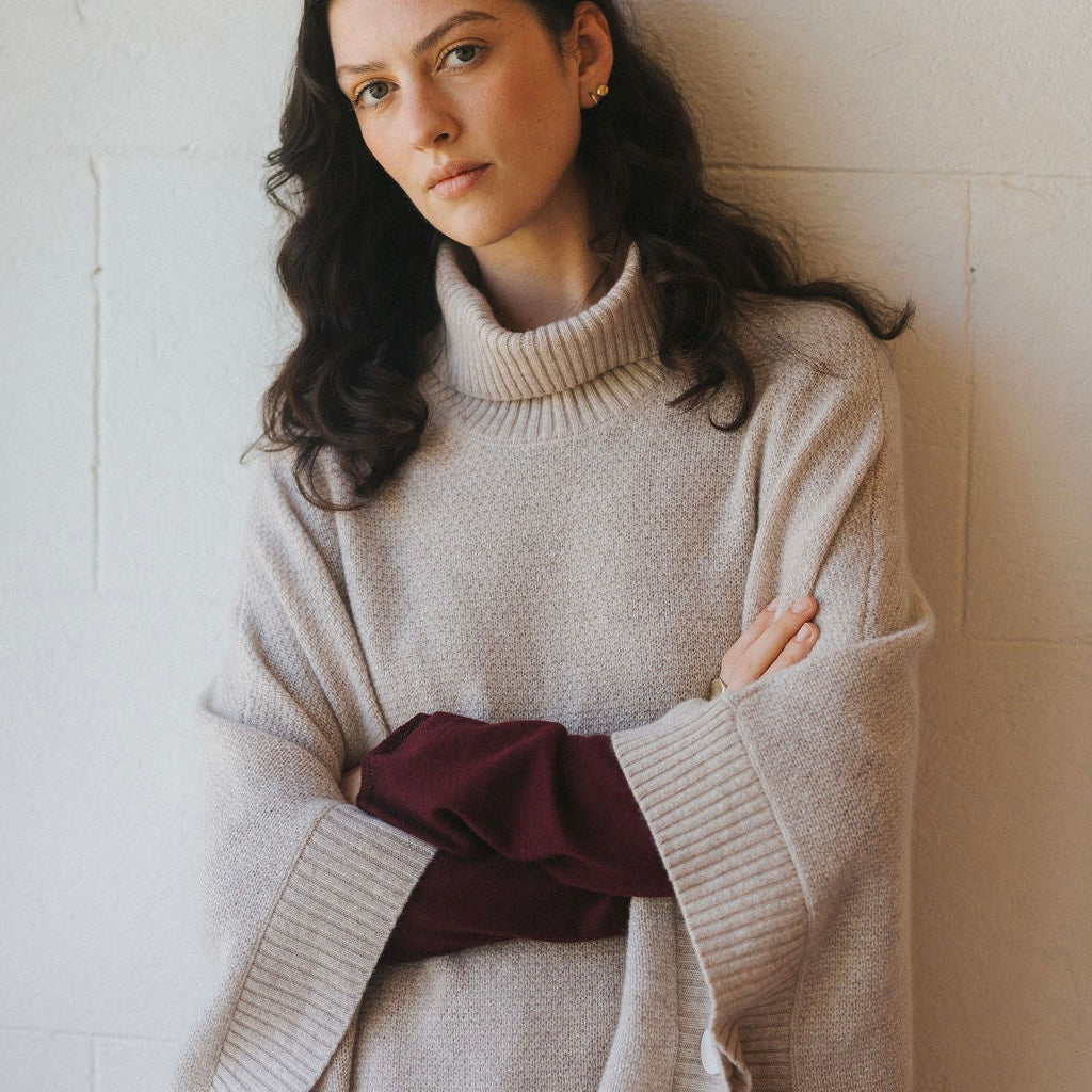 Montaigne Agnès 100% New Zealand Wool Poncho