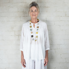 Sophie Digard Hand Crafted Phoenix Floral Necklace